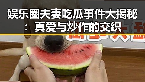 娱乐圈夫妻吃瓜事件大揭秘：真爱与炒作的交织